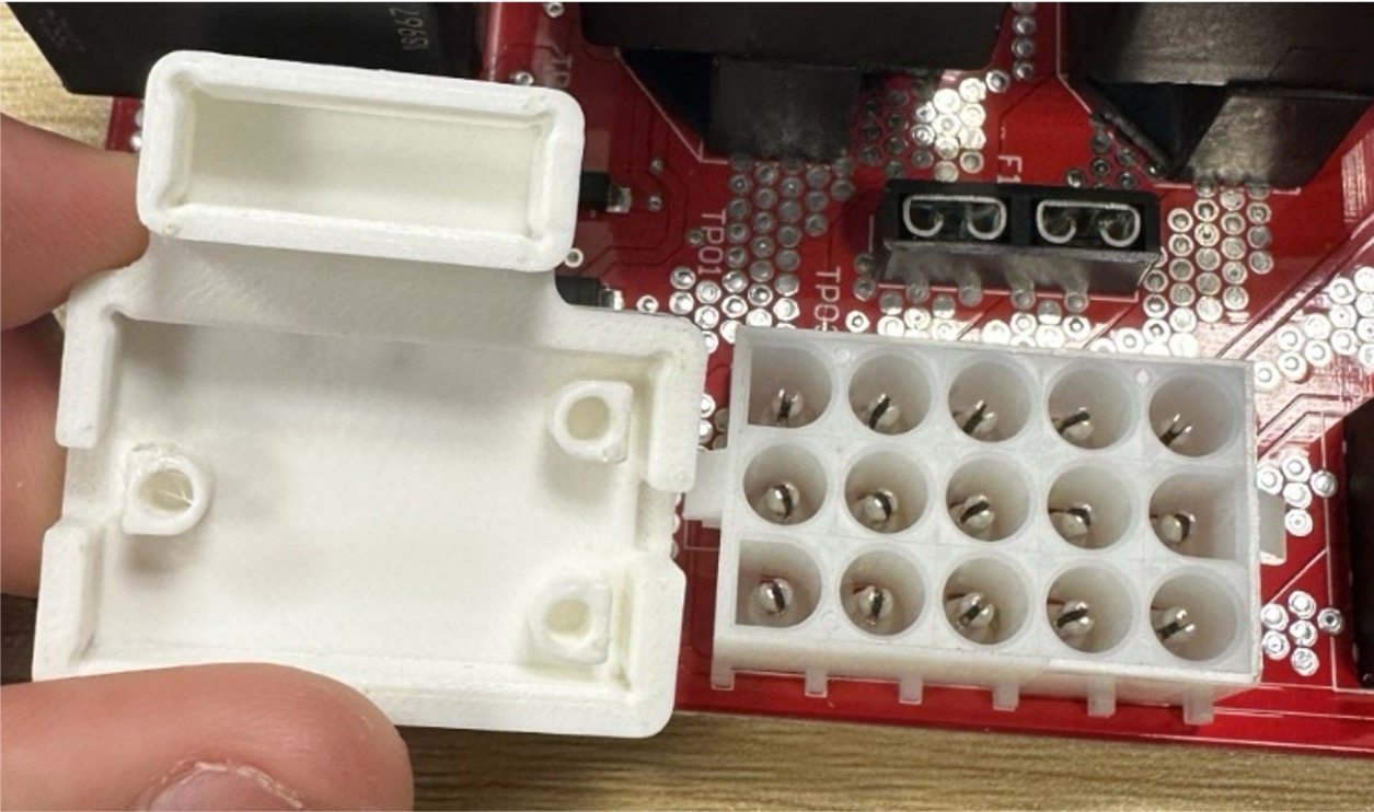 Prototype de détrompeur imprimé en 3D